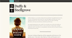 Desktop Screenshot of duffyandsnellgrove.com.au